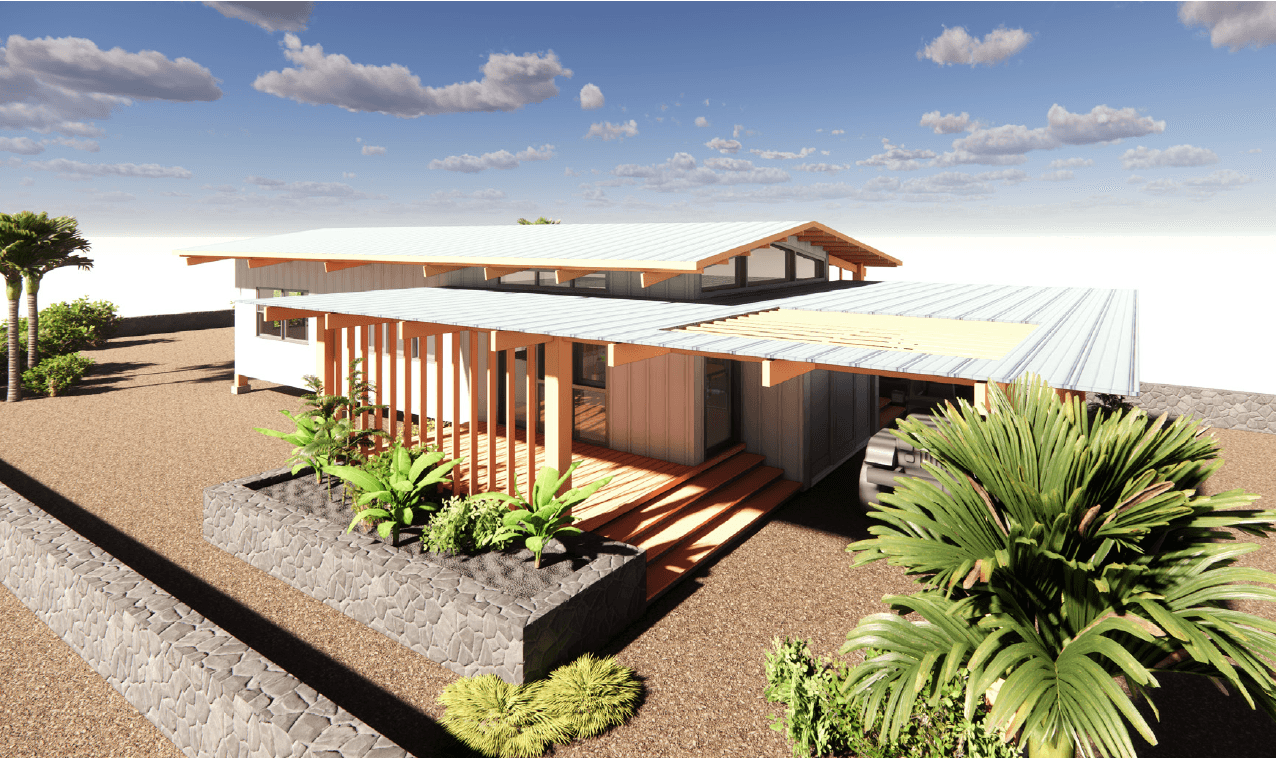 1-Bedroom Ohana overview rendering